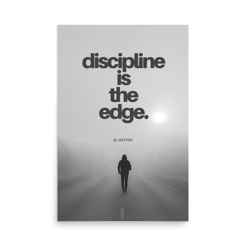 DISCIPLINE IS THE EDGE 01